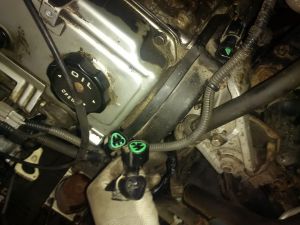 Extended wire for Crankshaft position sensor when swapping Outlander I CU2W 4G63 DOHC to GALANT SALOON VIII EA 4g63 SOHC