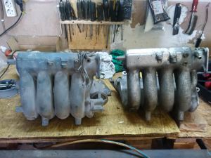 4g93 and 4g92 intakes manifold from back