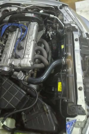 Eclipse 95 - 99 GS waster cooler from top in car